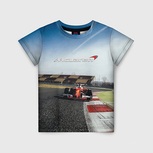Детская футболка McLaren F1 Racing Team / 3D-принт – фото 1