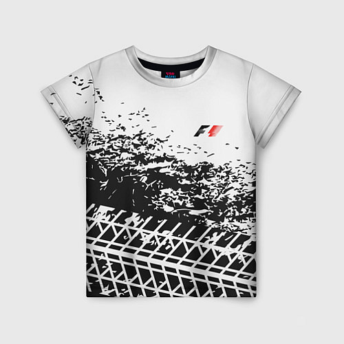 Детская футболка F1 Формула 1 Mini Logo / 3D-принт – фото 1
