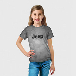 Футболка детская JEEP abstraction, цвет: 3D-принт — фото 2
