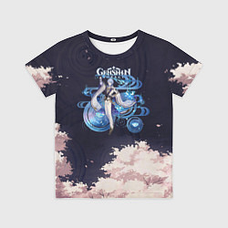 Футболка детская Genshin Impact - Kamisato Ayato, цвет: 3D-принт
