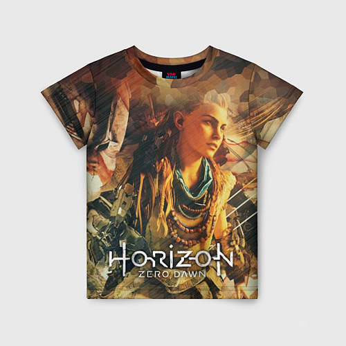 Детская футболка Элой-рыжая воительница / 3D-принт – фото 1