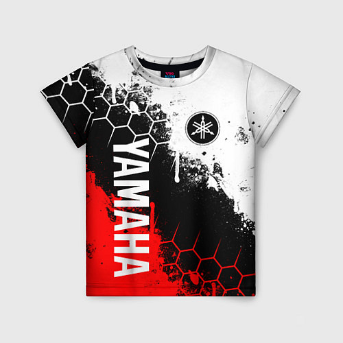 Детская футболка YAMAHA - ЯМАХА / 3D-принт – фото 1