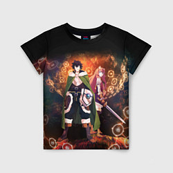 Футболка детская Рафталия и Наофуми, цвет: 3D-принт