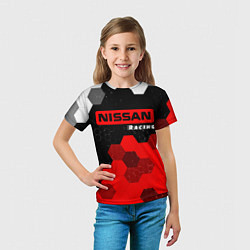 Футболка детская НИССАН Racing Графика, цвет: 3D-принт — фото 2