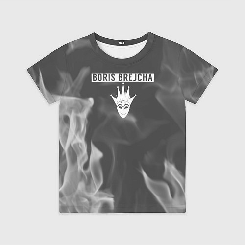 Детская футболка Boris brejcha огонь / 3D-принт – фото 1