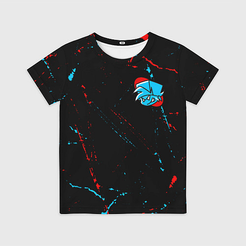 Детская футболка ФРАЙДЕЙ НАЙТ ФАНКИН - ПАРЕНЬ / 3D-принт – фото 1