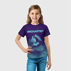 Футболка детская Uncharted Арт, цвет: 3D-принт — фото 2