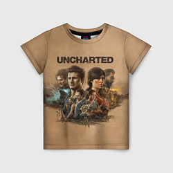 Футболка детская Uncharted Анчартед, цвет: 3D-принт