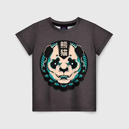 Детская футболка Символ Панды / 3D-принт – фото 1