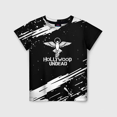 Детская футболка Hollywood undead logo / 3D-принт – фото 1