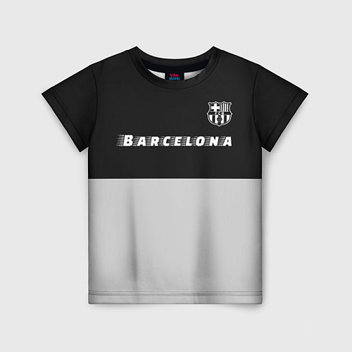 Детская футболка БАРСЕЛОНА Barcelona Графика / 3D-принт – фото 1