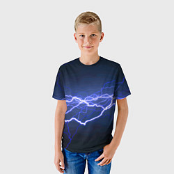 Футболка детская Lightning Fashion 2025 Neon, цвет: 3D-принт — фото 2
