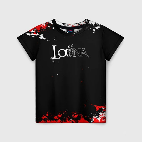 Детская футболка Louna Tracktor Bowling / 3D-принт – фото 1