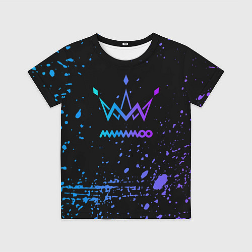 Детская футболка Mamamoo neon / 3D-принт – фото 1