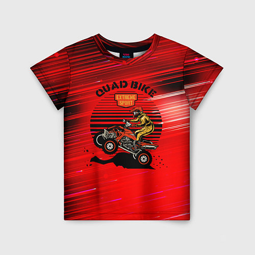 Детская футболка QUAD BIKE Квадроцикл / 3D-принт – фото 1