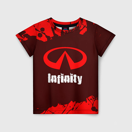 Детская футболка INFINITI Infinity Краска / 3D-принт – фото 1