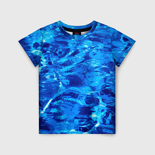 Детская футболка Vanguard abstraction Water / 3D-принт – фото 1