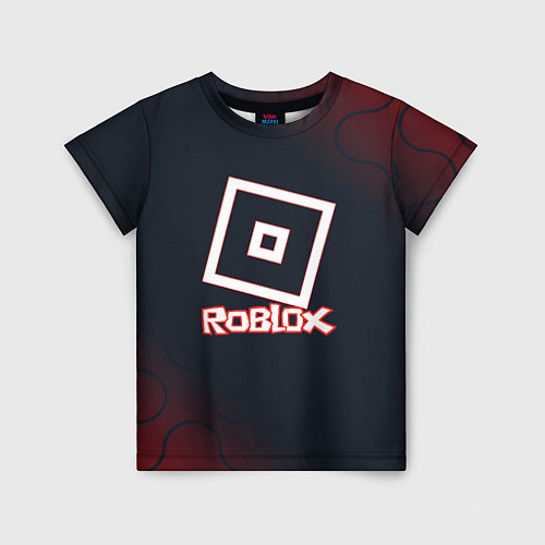 Детская футболка Roblox : logo / 3D-принт – фото 1