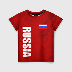 Детская футболка RUSSIA - RED EDITION - SPORTWEAR