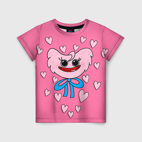Детская футболка POPPY PLAYTIME - KISSY MISSY / 3D-принт – фото 1