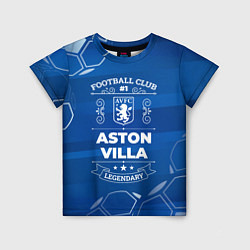 Футболка детская Aston Villa FC 1, цвет: 3D-принт