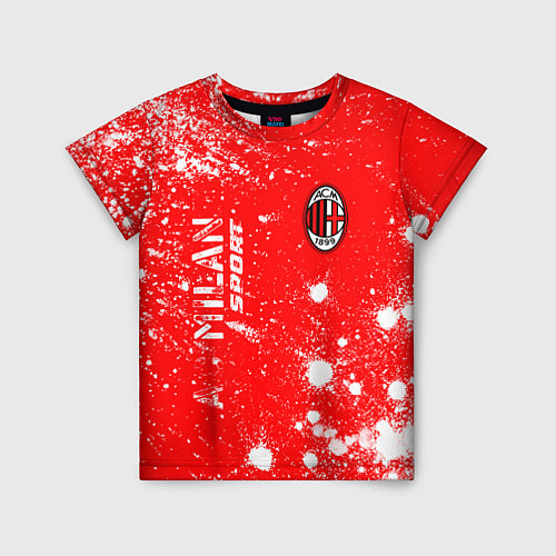 Детская футболка AC MILAN AC Milan Sport Арт / 3D-принт – фото 1