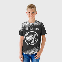 Футболка детская Foo Fighters КОТ Арт, цвет: 3D-принт — фото 2