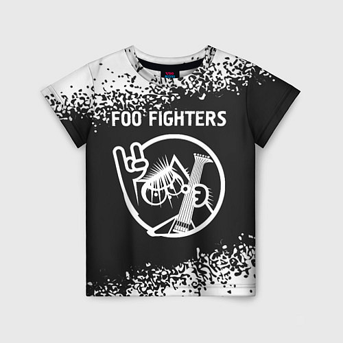 Детская футболка Foo Fighters КОТ Арт / 3D-принт – фото 1