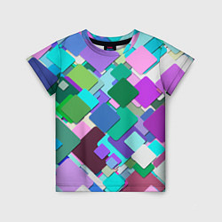 Детская футболка MULTICOLORED SQUARES