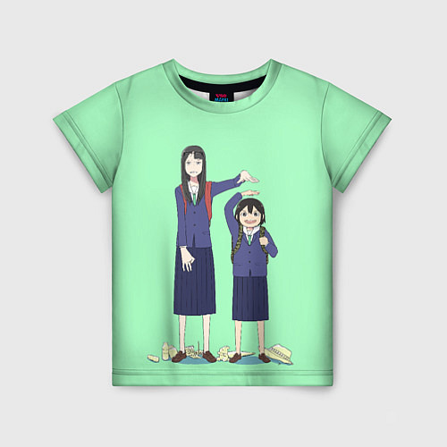 Детская футболка Саяка и Мидори Руки прочь от кинокружка / 3D-принт – фото 1