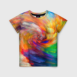 Детская футболка MULTICOLORED SWIRLS