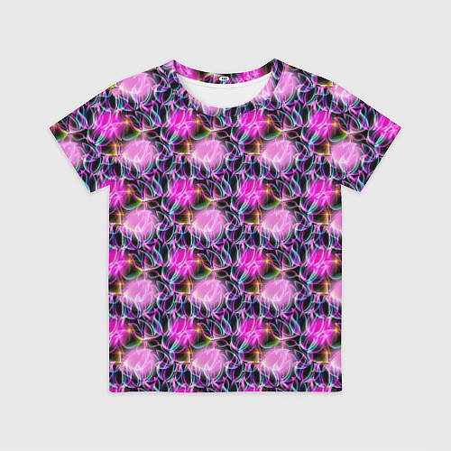 Детская футболка Абстрактные мыльные пузыри / 3D-принт – фото 1