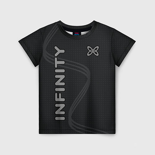 Детская футболка Infinity бесконечность / 3D-принт – фото 1