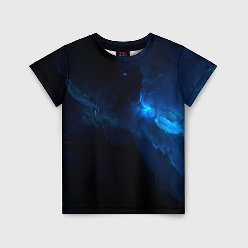 Детская футболка Звезды сквозь облака / 3D-принт – фото 1