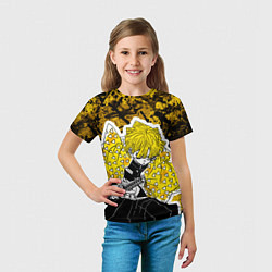 Футболка детская Клинок, рассекающий демонов Зеницу, цвет: 3D-принт — фото 2