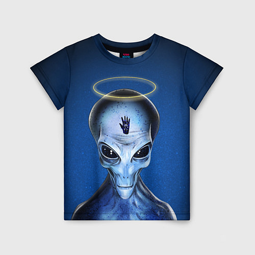 Детская футболка Инопланетное существо / 3D-принт – фото 1
