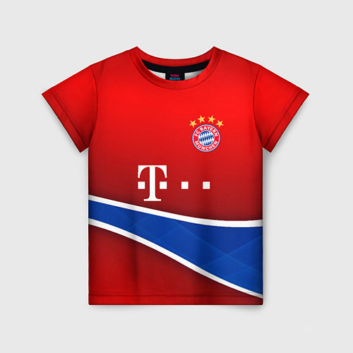 Детская футболка Bayern munchen sport / 3D-принт – фото 1