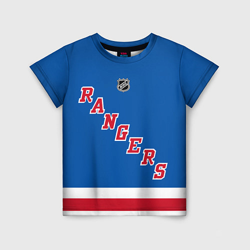 Детская футболка Артемий Панарин Rangers / 3D-принт – фото 1