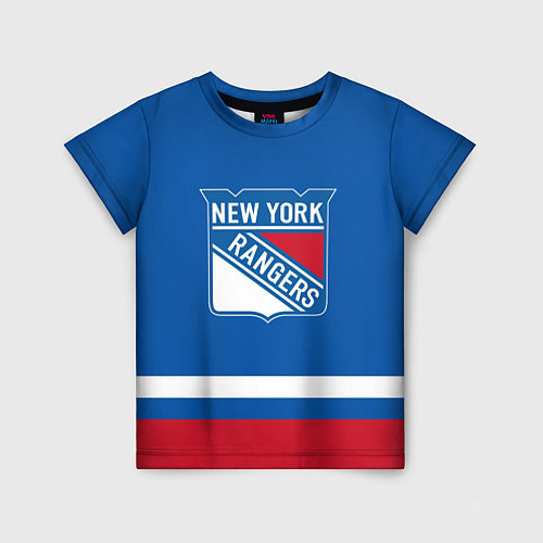 Детская футболка New York Rangers Панарин / 3D-принт – фото 1