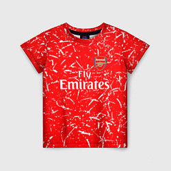 Футболка детская Arsenal fly emirates sport, цвет: 3D-принт