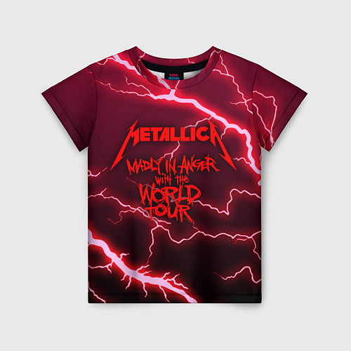 Детская футболка Metallica Madly in Angel / 3D-принт – фото 1