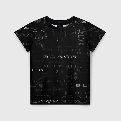 Детская футболка Black Memories / 3D-принт – фото 1