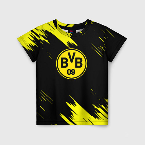 Детская футболка Borussia texture / 3D-принт – фото 1
