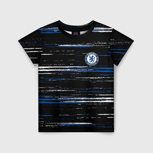 Детская футболка Chelsea челси лого / 3D-принт – фото 1