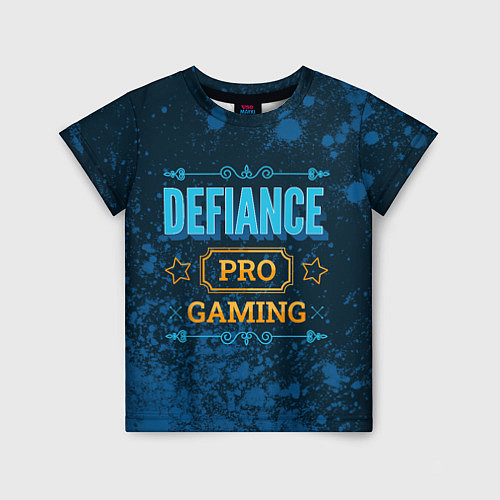 Детская футболка Игра Defiance: PRO Gaming / 3D-принт – фото 1