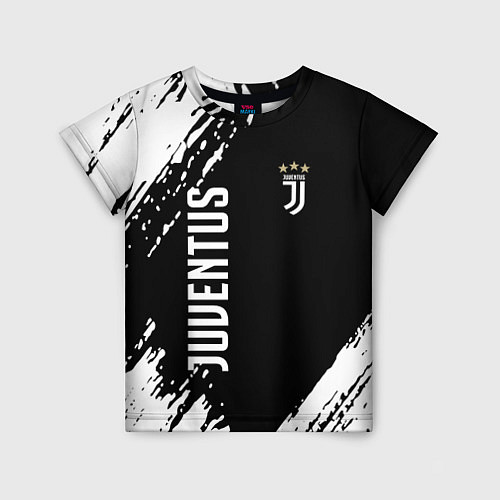 Детская футболка Fc juventus фс ювентус / 3D-принт – фото 1