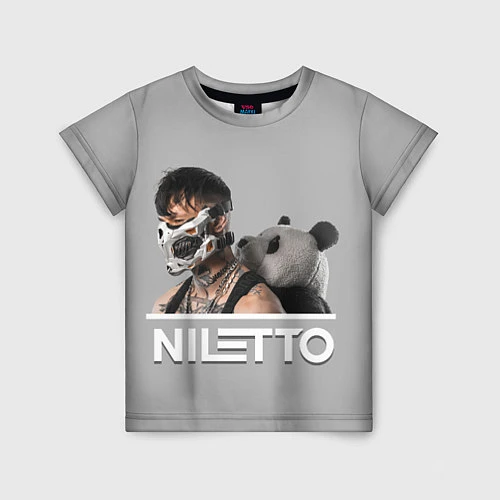 Детская футболка Нилетто - Криолит / 3D-принт – фото 1