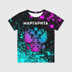 Футболка детская Маргарита Россия, цвет: 3D-принт