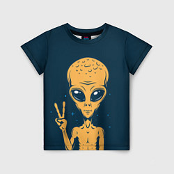 Детская футболка Привет их космоса