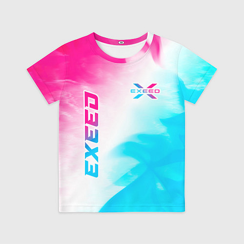 Детская футболка Exeed Neon Gradient / 3D-принт – фото 1